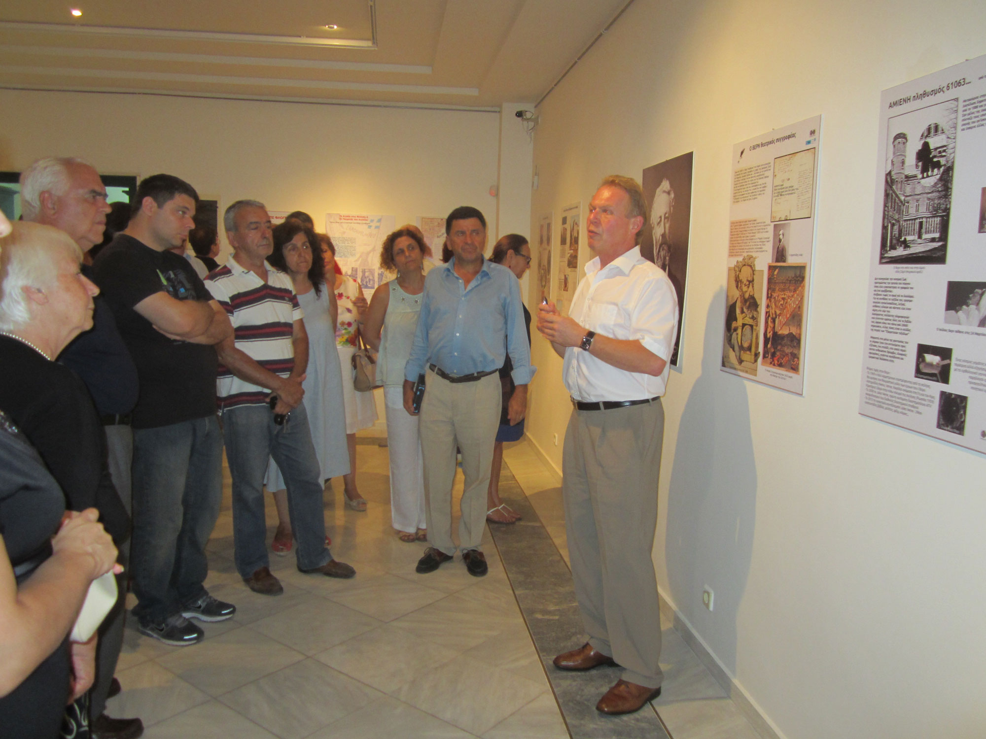 Εγκαίνια της Έκθεσης «Ο κόσμος του Ιουλίου Βερν»