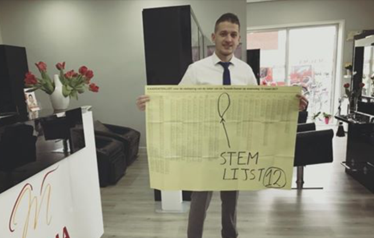 Βολιώτης υποψήφιος στις ολλανδικές εκλογές.