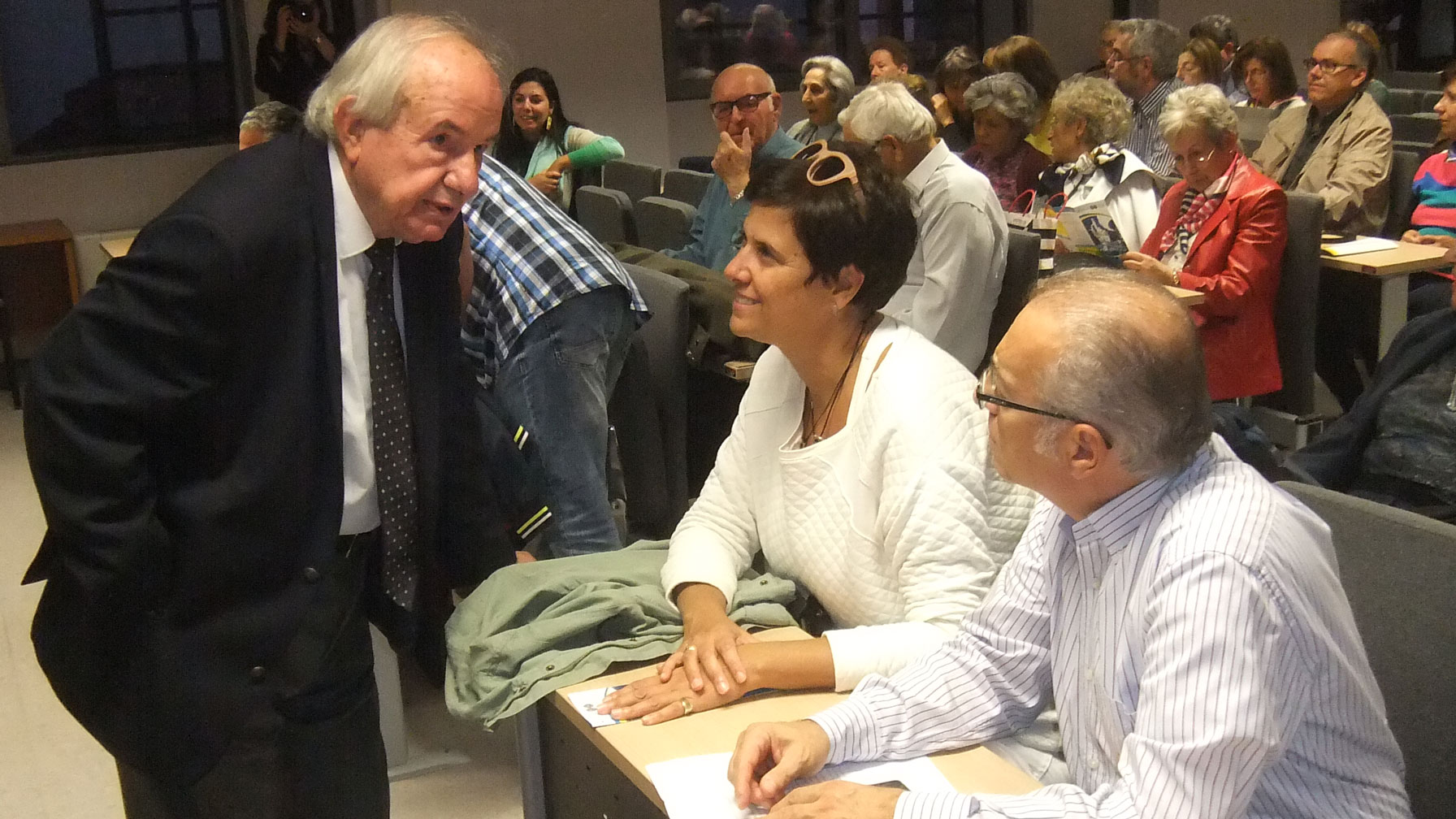 2017 ΑΡΓΟ ΕΚΣΤΡΑ ΑΡΓΥΡΙΟΥ ακροατ. Αργυρίου μιλά με Λαλιώτου Κλεφτάρα Πανεπ. Ματσάγγου 11.10.17 σταθ